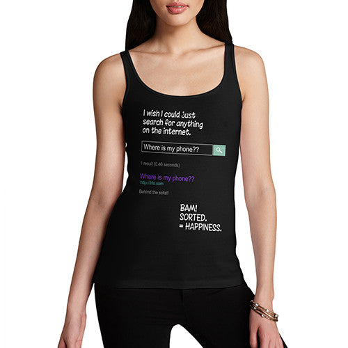 Women's Where Is My Phone Tank Top