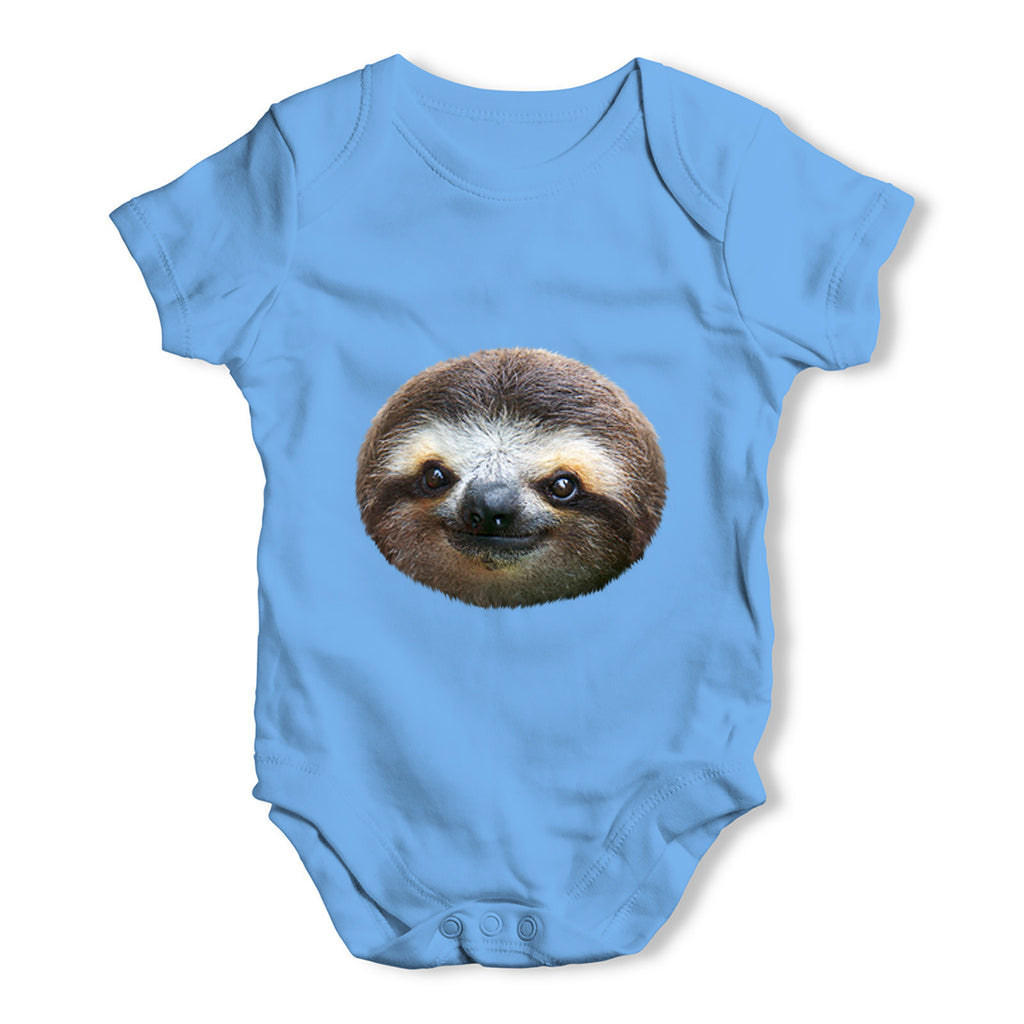 Sloth Print Baby Grow Bodysuit