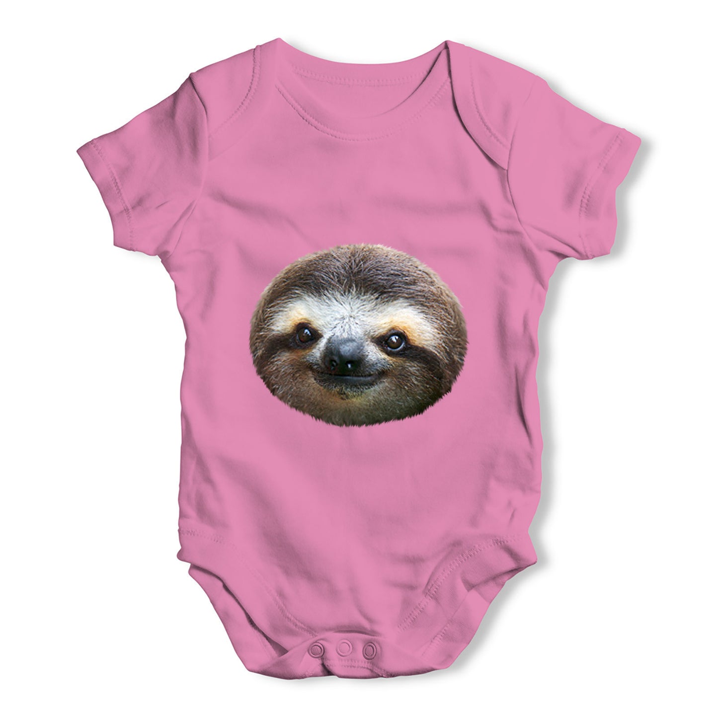 Sloth Print Baby Grow Bodysuit