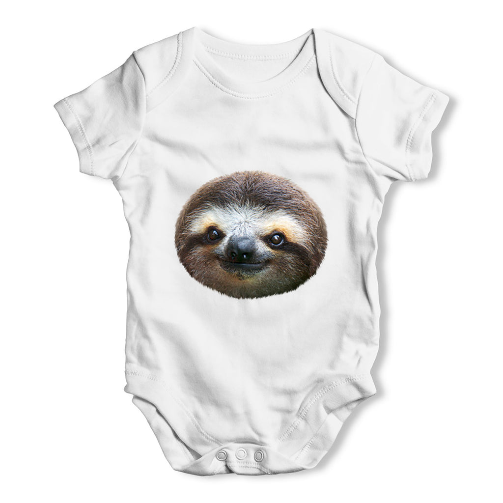 Sloth Print Baby Grow Bodysuit