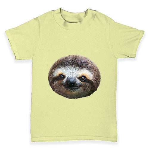 Sloth Print Baby Toddler T-Shirt