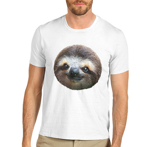 Men's Sloth Face T-Shirt