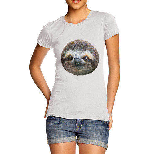 Women's Sloth Face T-Shirt