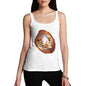 Women's Space Pizza Cat Tank Top