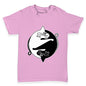 Cat Yin And Yang Baby Toddler T-Shirt