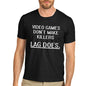 Men's Video Games Don't Make Killers T-Shirt