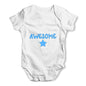 Awesome Star Baby Grow Bodysuit