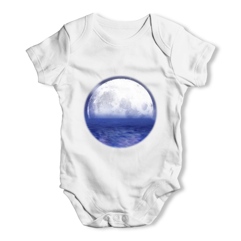 Ocean Moon Baby Grow Bodysuit