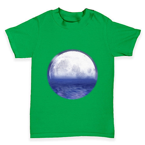 Ocean Moon Baby Toddler T-Shirt