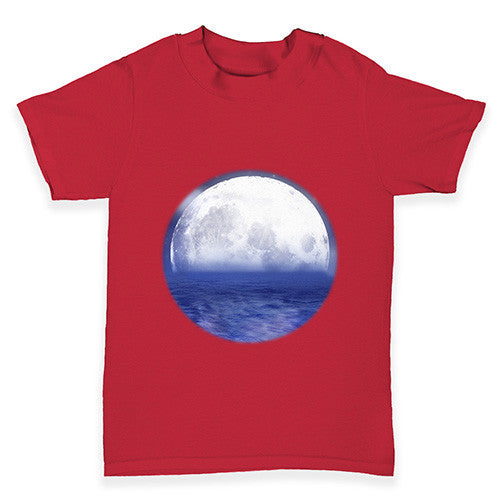 Ocean Moon Baby Toddler T-Shirt