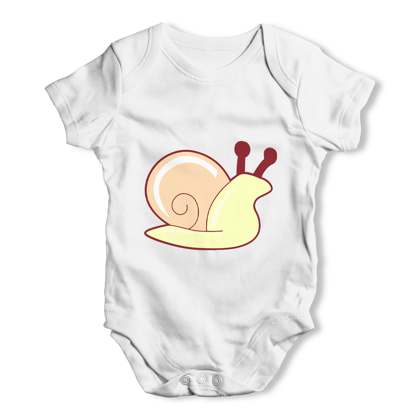 Cute Snail Baby Grow Bodysuit