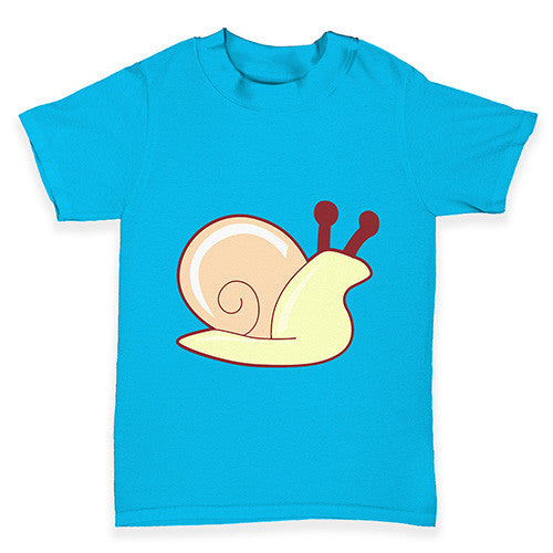 Cute Snail Baby Toddler T-Shirt