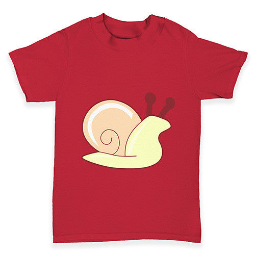 Cute Snail Baby Toddler T-Shirt