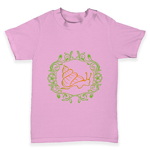 Garden Snail Baby Toddler T-Shirt