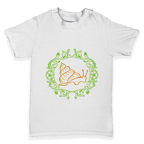 Garden Snail Baby Toddler T-Shirt