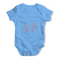 Squirrel Print Baby Grow Bodysuit