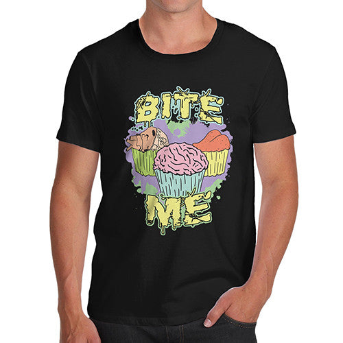 Men's Bite Me Cupcake T-Shirt