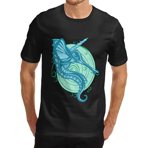 Men's Unicorn Sea Horse T-Shirt