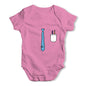 Tie And Pocket Baby Grow Bodysuit