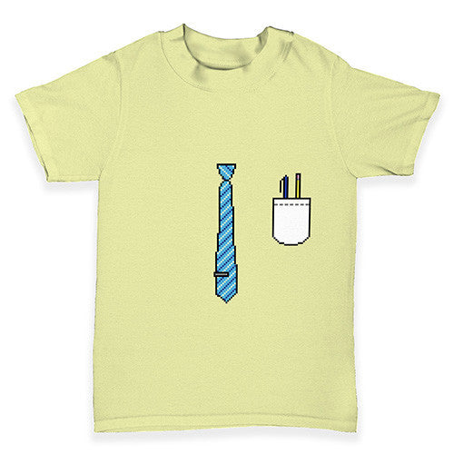 Tie And Pocket Baby Toddler T-Shirt