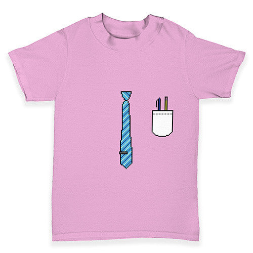 Tie And Pocket Baby Toddler T-Shirt