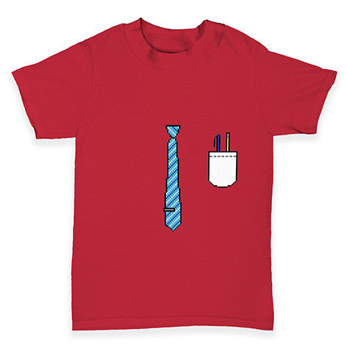 Tie And Pocket Baby Toddler T-Shirt
