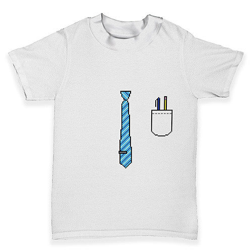 Tie And Pocket Baby Toddler T-Shirt