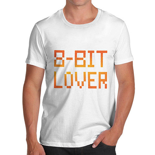 Men's 8 Bit Lover Pixel T-Shirt