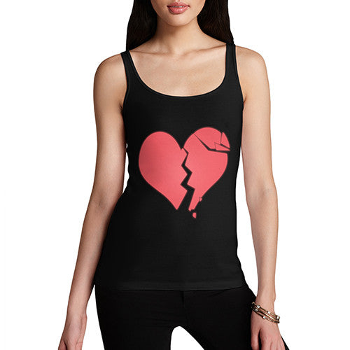 Women's Shattered Heart Tank Top