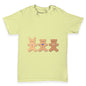 Three Gingerbread men Baby Toddler T-Shirt