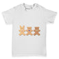 Three Gingerbread men Baby Toddler T-Shirt