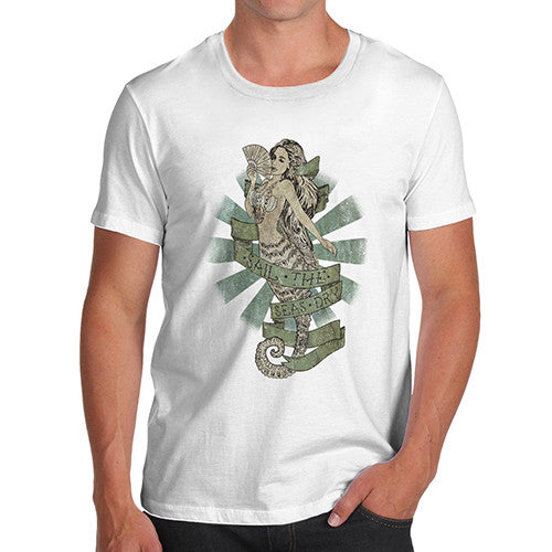 Men's Mermaid Sea Sailor T-Shirt