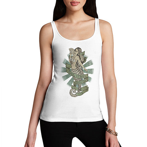 Women's Mermaid Sea Sailor Tank Top