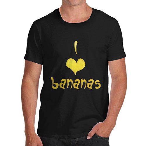 Men's I Love Bananas T-Shirt