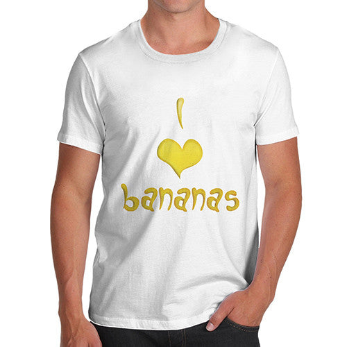 Men's I Love Bananas T-Shirt