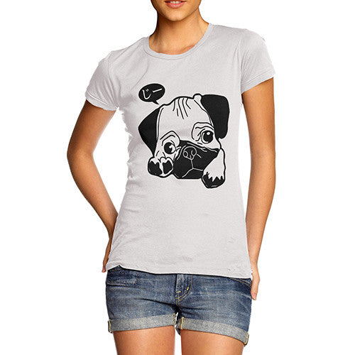 Women's Pug Stare T-Shirt