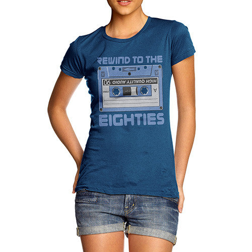 Women's Rewind To The Eighties T-Shirt