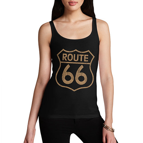 Women's Route 66 Main Street Of America Tank Top