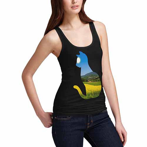 Women's Landscape Cat Tank Top