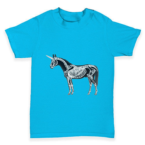 X-ray Unicorn Baby Toddler T-Shirt