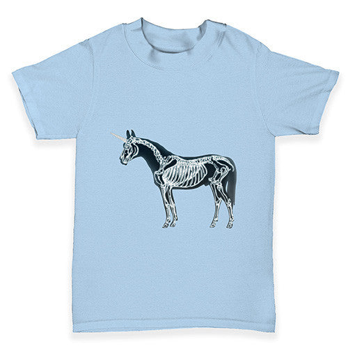 X-ray Unicorn Baby Toddler T-Shirt