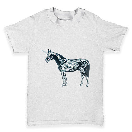 X-ray Unicorn Baby Toddler T-Shirt