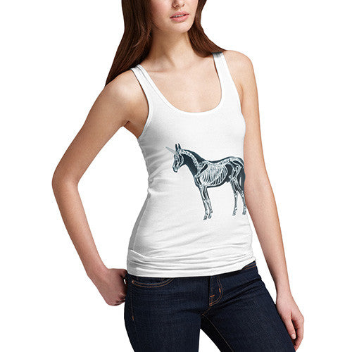 Women's X-ray Unicorn Tank Top