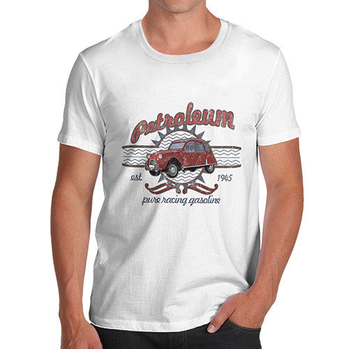 Men's Vintage Petroleum Car T-Shirt