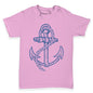 Navy Sailor Anchor Baby Toddler T-Shirt