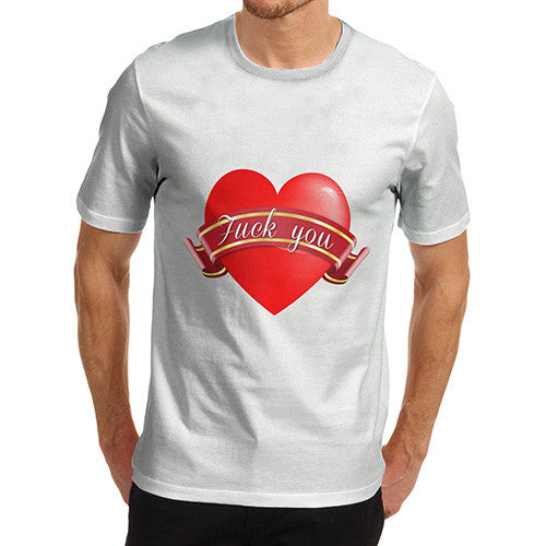 Men's F*ck You Heart T-Shirt
