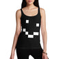 Women's Smile Pixel Face Tank Top