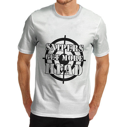 Men's Snipers Get More Heads T-Shirt