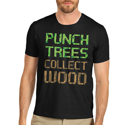 Men's Punch Trees Collect Wood T-Shirt