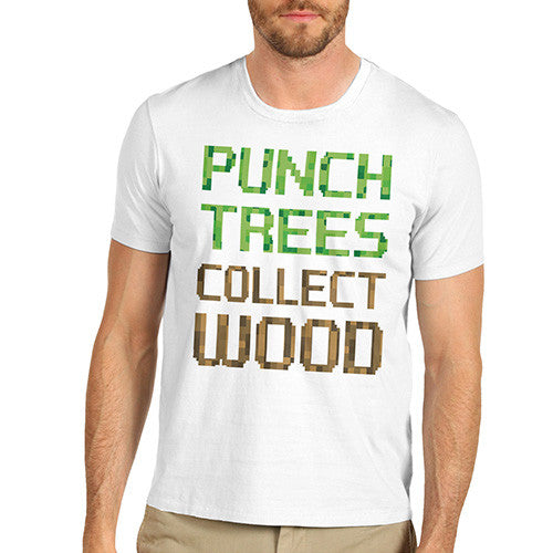Men's Punch Trees Collect Wood T-Shirt